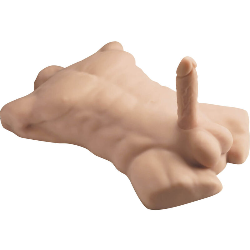 Realistický mužský torzo pro intenzivně skutečnou stimulaci SILEXD