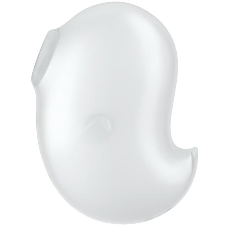 Vibrátor na přiložení Satisfyer Cutie Ghost, bílý