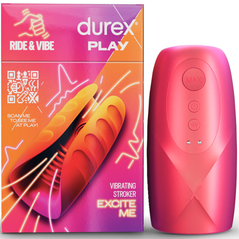 Vibrační masturbátor Durex Ride & Vibe