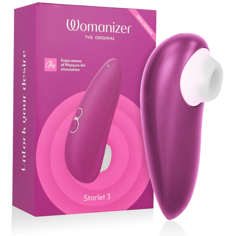Klitorální stimulátor Womanizer Starlet 3, fialový