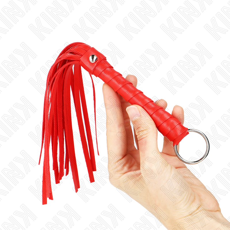 KINK Simple Mini bičík, 28 cm, červený