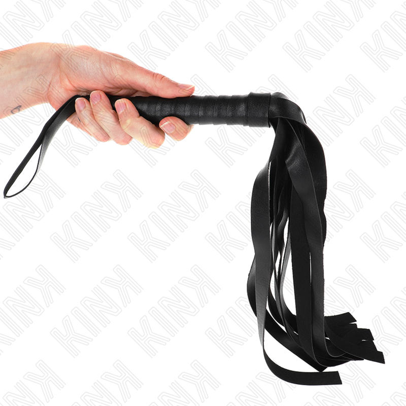 KINK Black Wide Tail bič, 48,5 cm