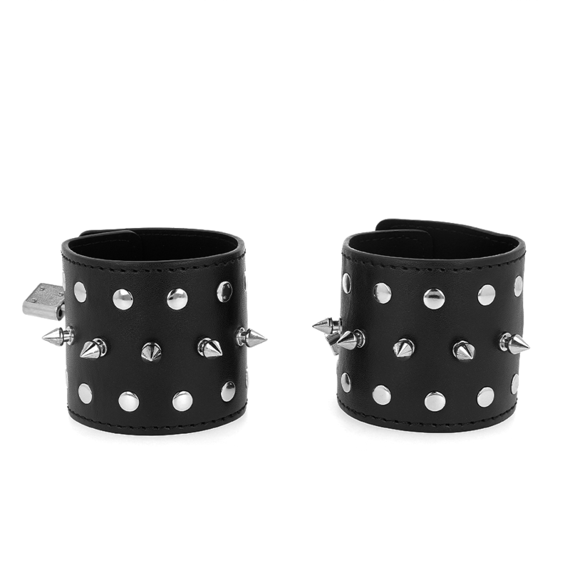 KINK Punk pouta na ruce s hroty, 25 x 6 cm