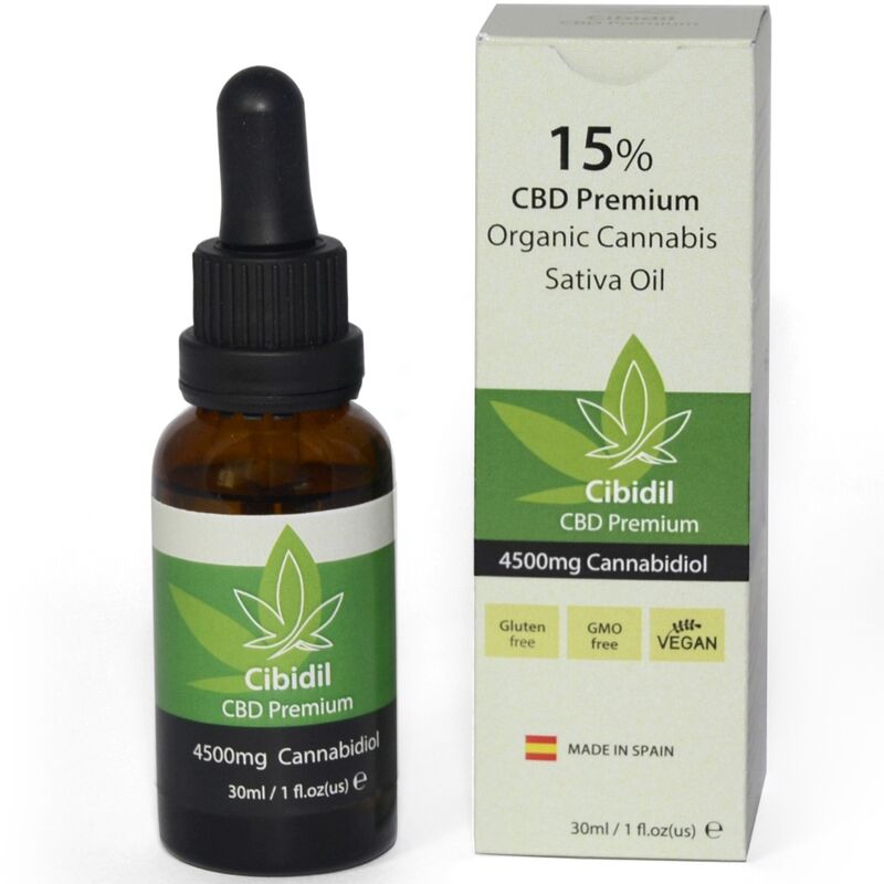 Zklidňující CBD olej s 15% koncentrací pro relaxaci a spánek, 30 ml 500COSMETICS