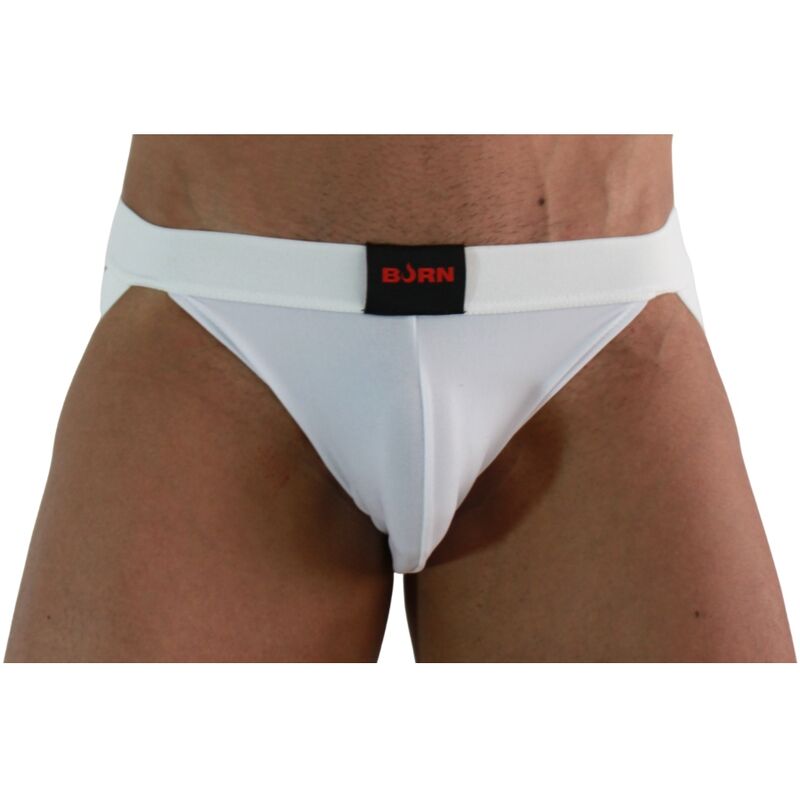 Jockstrap BURN 007 v bílé barvě