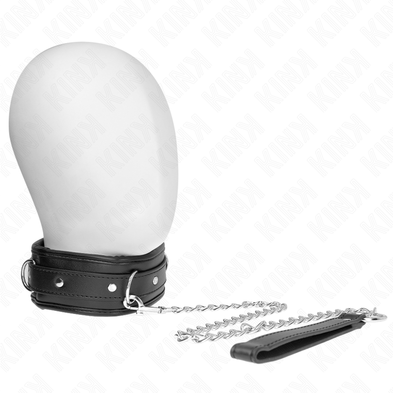KINK BDSM obojek model 3 z umělé kůže