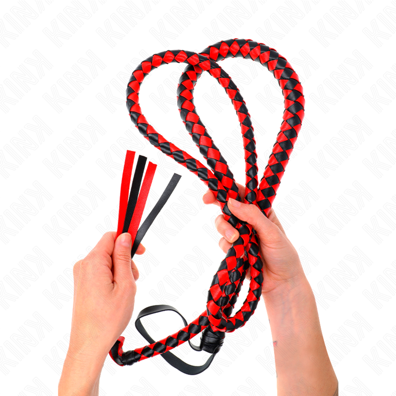 KINK Red Long Snake Whip bič, 210 cm