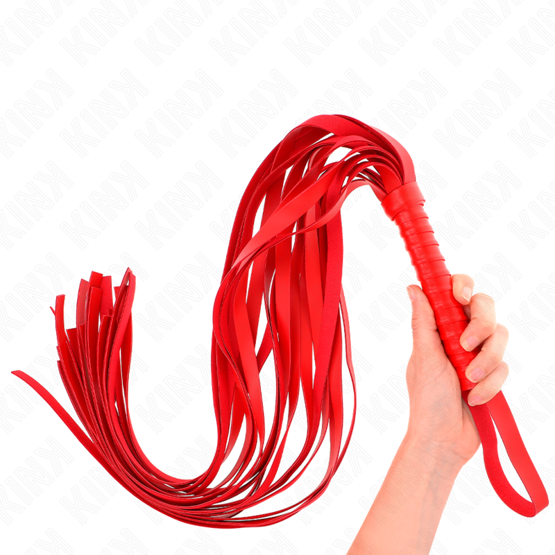 Důtka KINK s krátkou rukojetí a dlouhým koncem, 70 cm