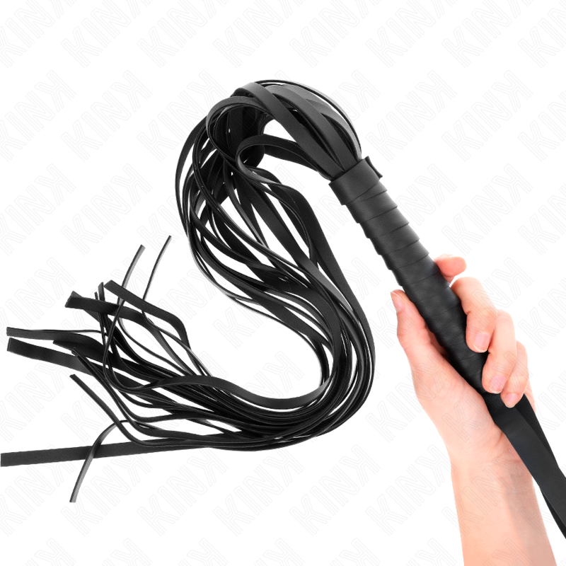 Bič KINK s krátkou rukojetí a dlouhým řemínkem, 70 cm