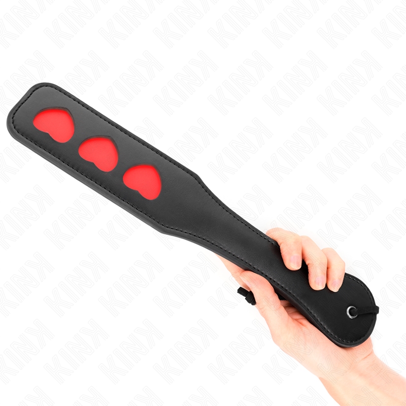 KINK Heart Palette, erotická plácačka ve tvaru srdce, 32 × 6 cm