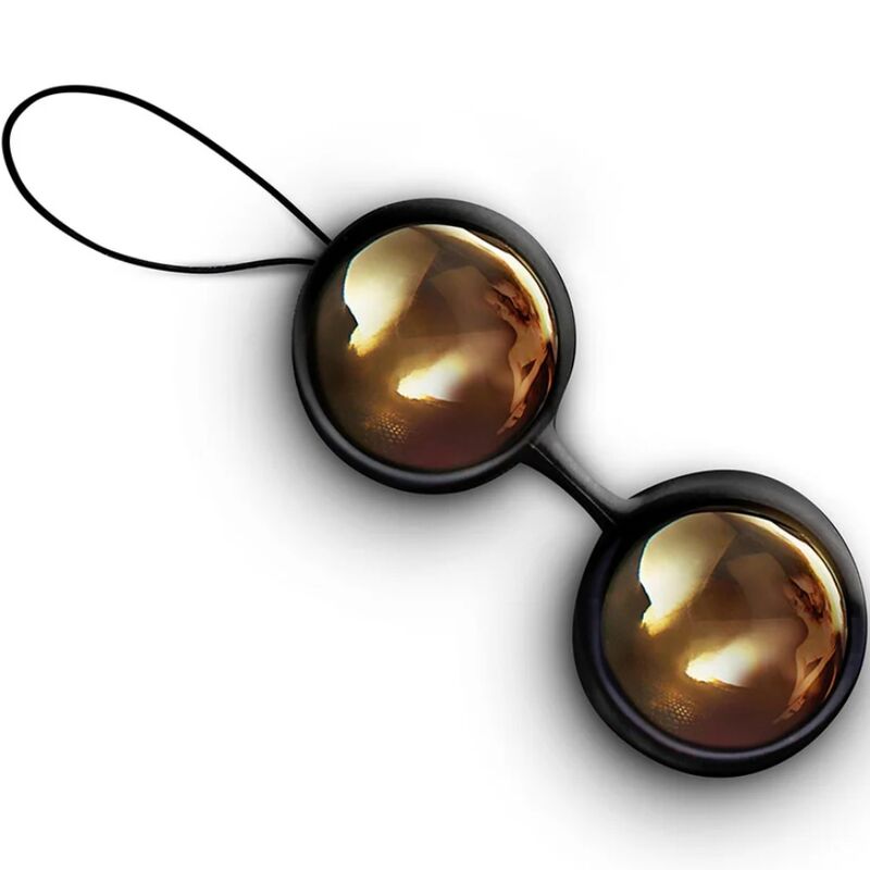 Venušiny kuličky LELO LUNA BEADS s 20karátovou zlatou povrchovou úpravou