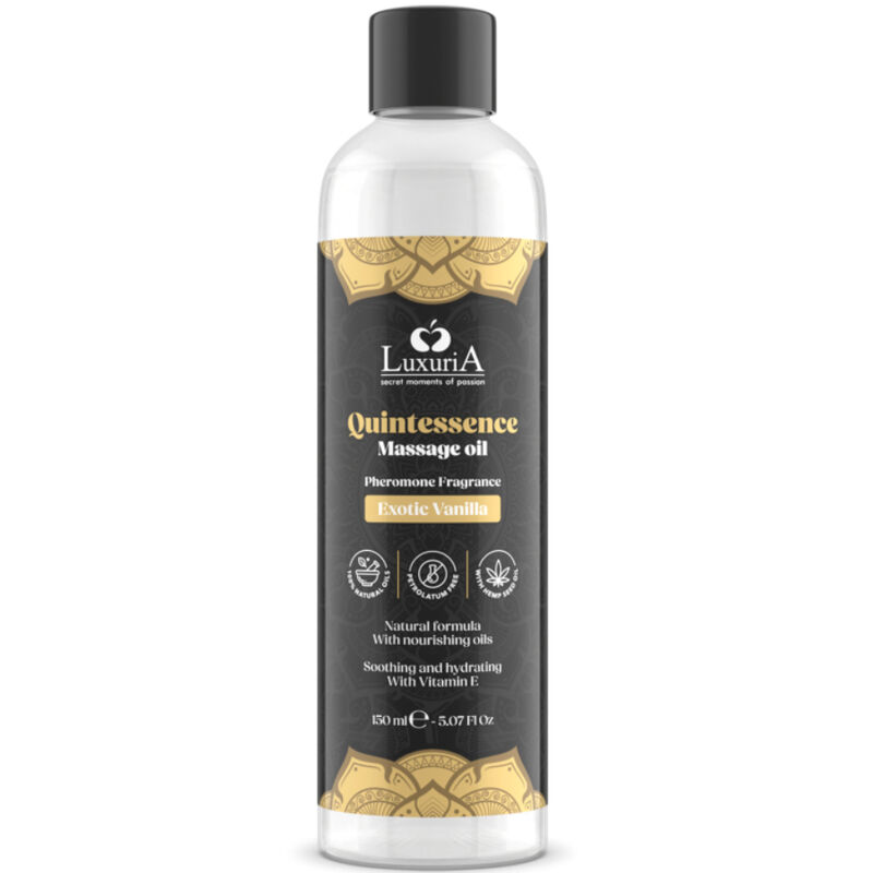 Intimateline Luxuria masážní olej Exotic Vanilla, 150 ml
