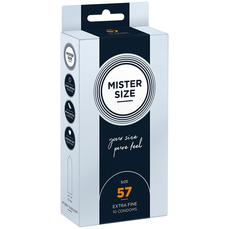 Kondomy MISTER SIZE L, 57 mm, 10 kusů