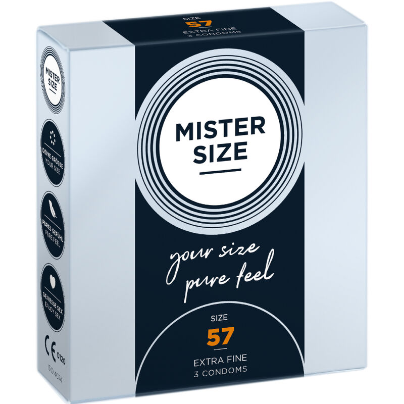 Kondomy MISTER SIZE L, 57 mm, 3 kusy