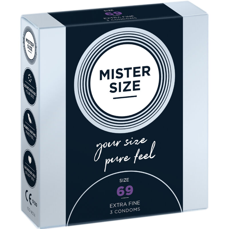 Kondomy MISTER SIZE XXXL, 69 mm, 3 kusy