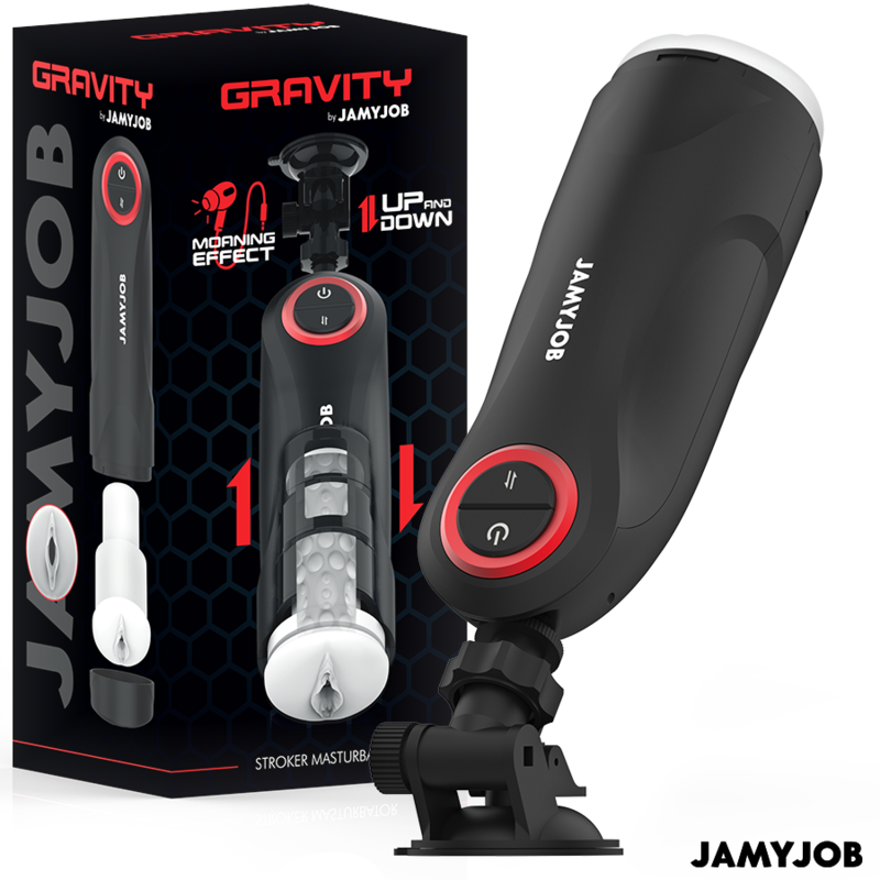 JAMYJOB GRAVITY automatický masturbátor s přírazovým pohybem