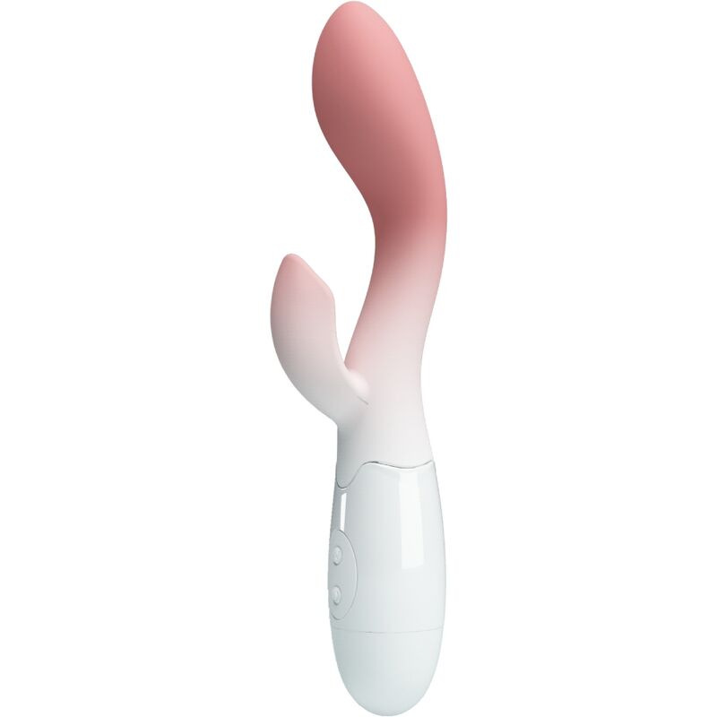 Růžový králičí vibrátor Pretty Love Brighty pro stimulaci bodu G a klitorisu
