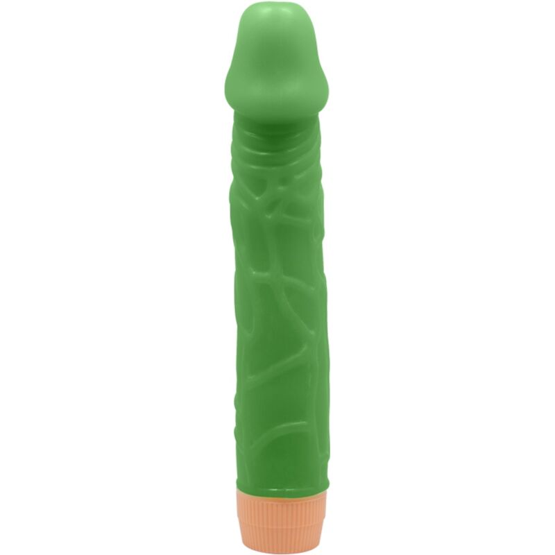 BAILE Bill realistický vibrátor, 22,5 cm, zelený