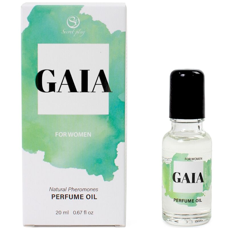 SECRETPLAY Gaia parfémový olej s feromony pro ženy