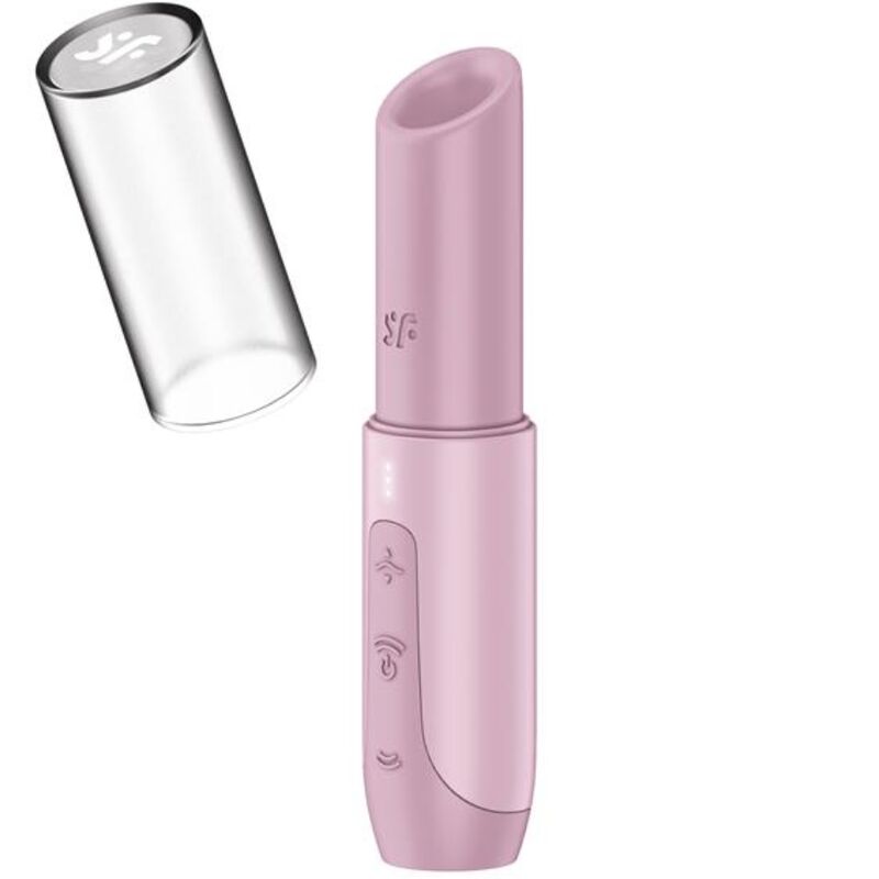 Klitorální stimulátor Satisfyer Secret Kiss Wave v růžové barvě