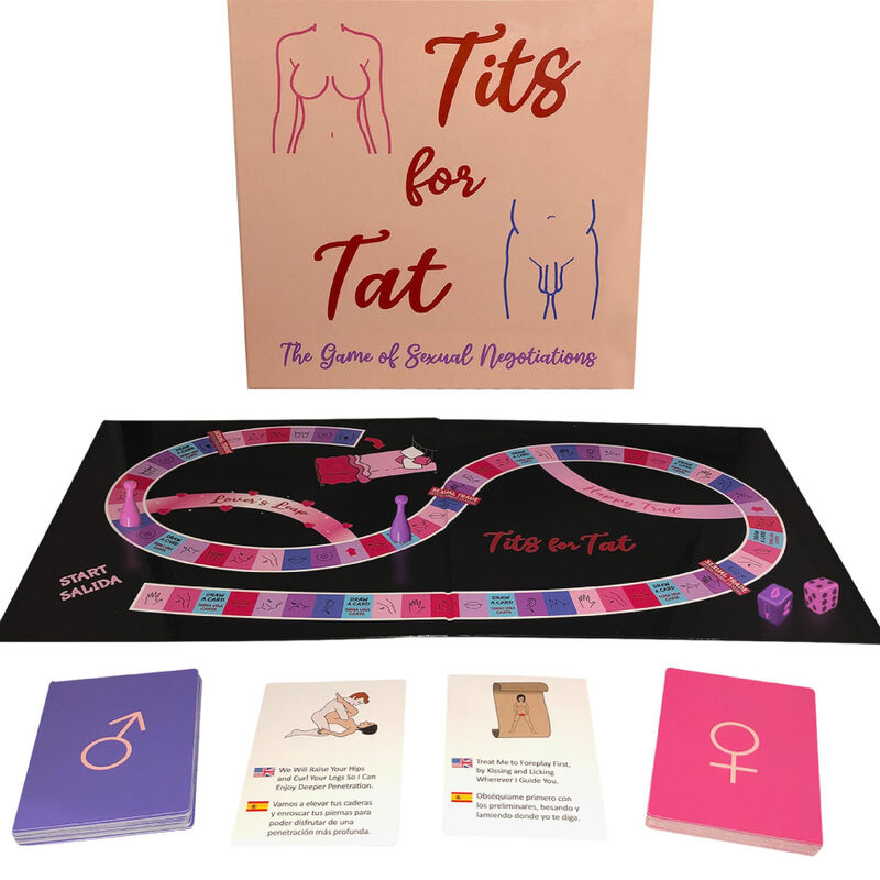 KHEPER GAMES Tits for Tat erotická desková hra