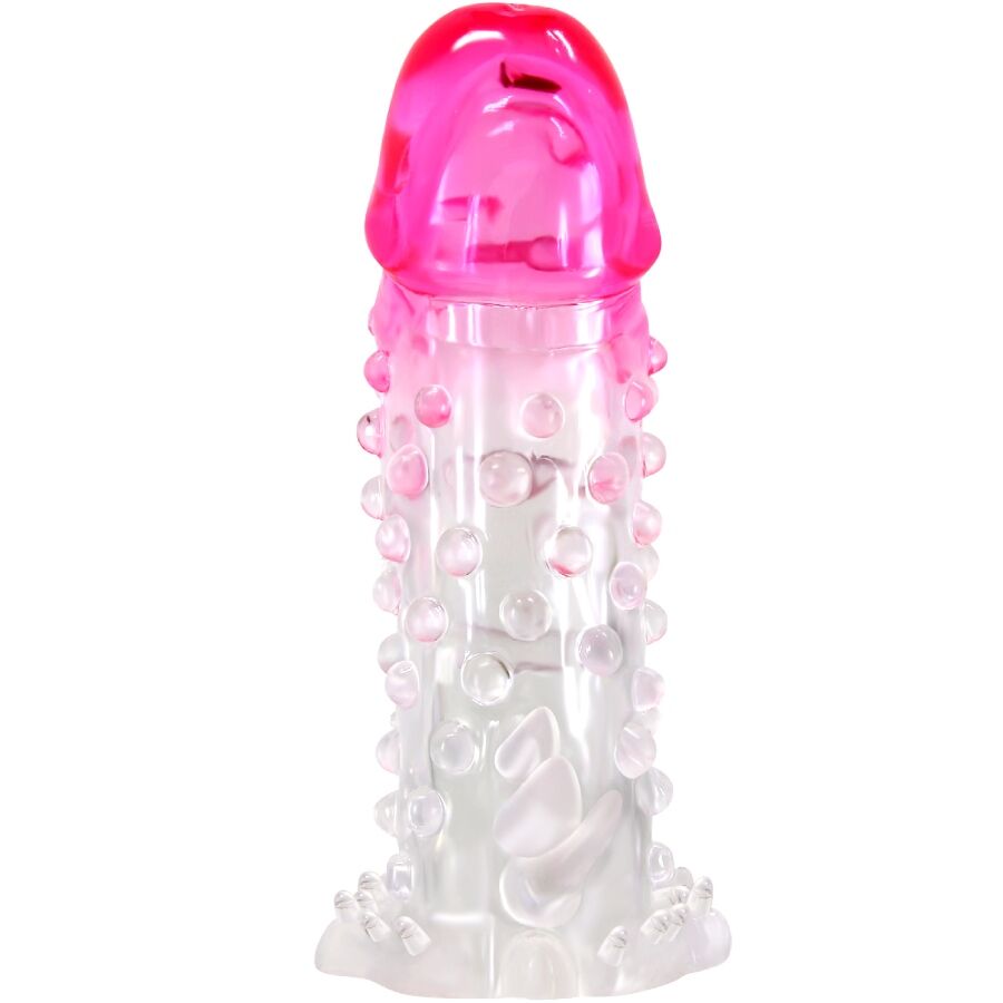 Návlek na penis Pretty Love Wilford s žebrovaným designem
