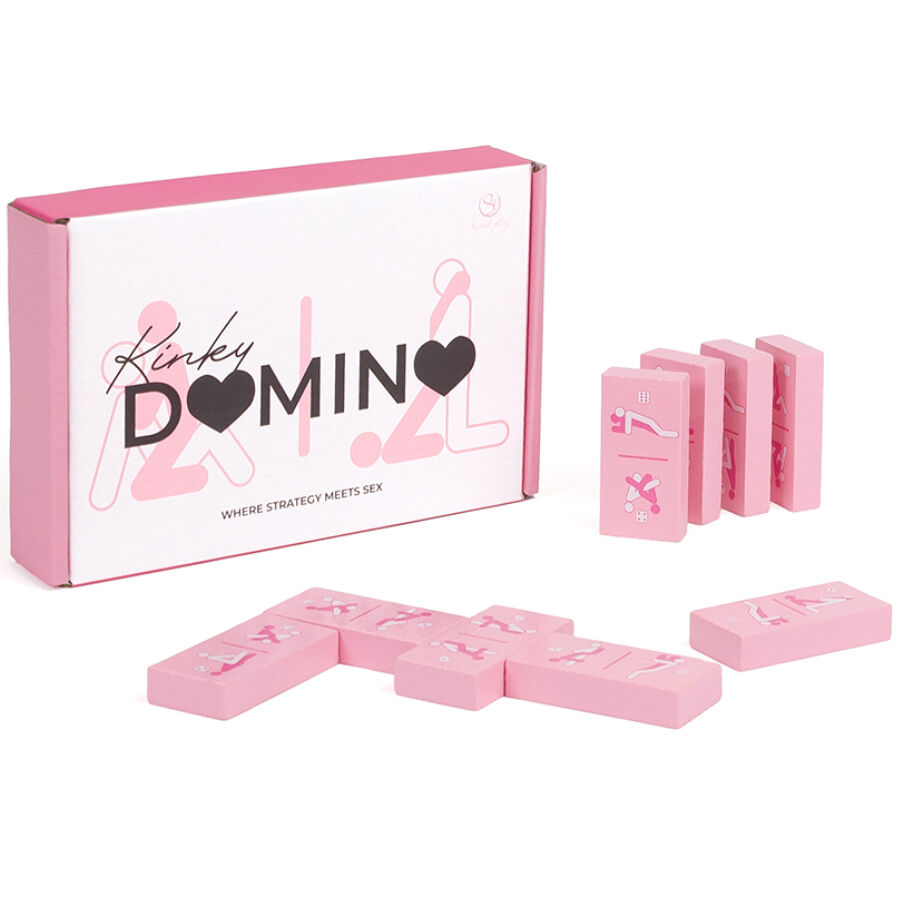 Secretplay Kinky Domino: erotická společenská hra ze dřeva