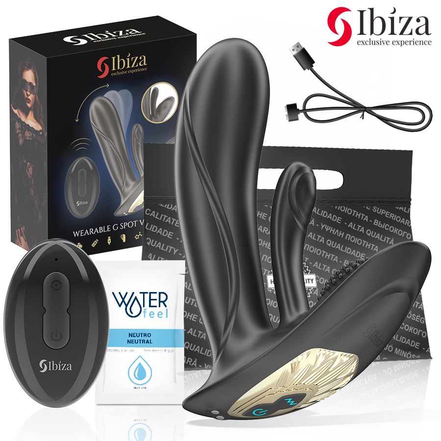 Ibiza Přenosný Vibrátor S Dálkovým Ovládáním Pro Stimulaci Bodu G A Klitorisu