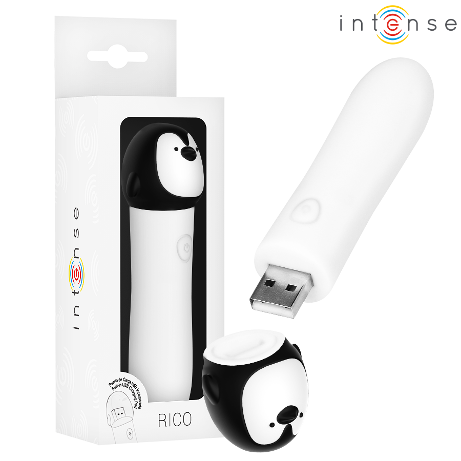 Minivibrátor INTENSE RICO ve tvaru tučňáka