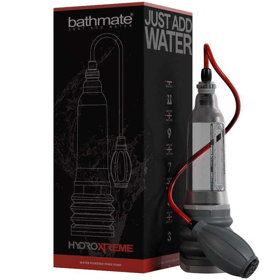 Penisová pumpa BATHMATE Hydroxtreme 6 s příslušenstvím