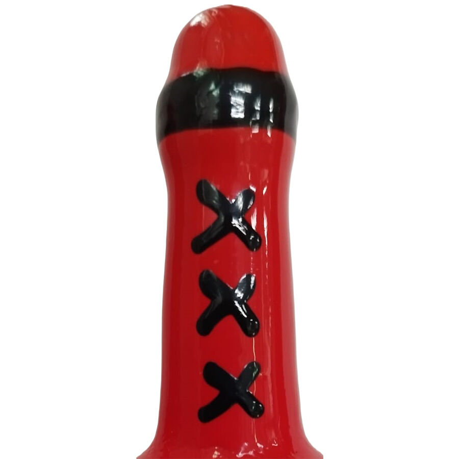 CONDOMERIE Amsterdam Red, zábavný erotický dárek