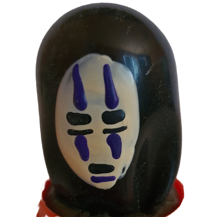 CONDOMERIE Mask Ghost Black, ručně malovaný dekorativní kondom