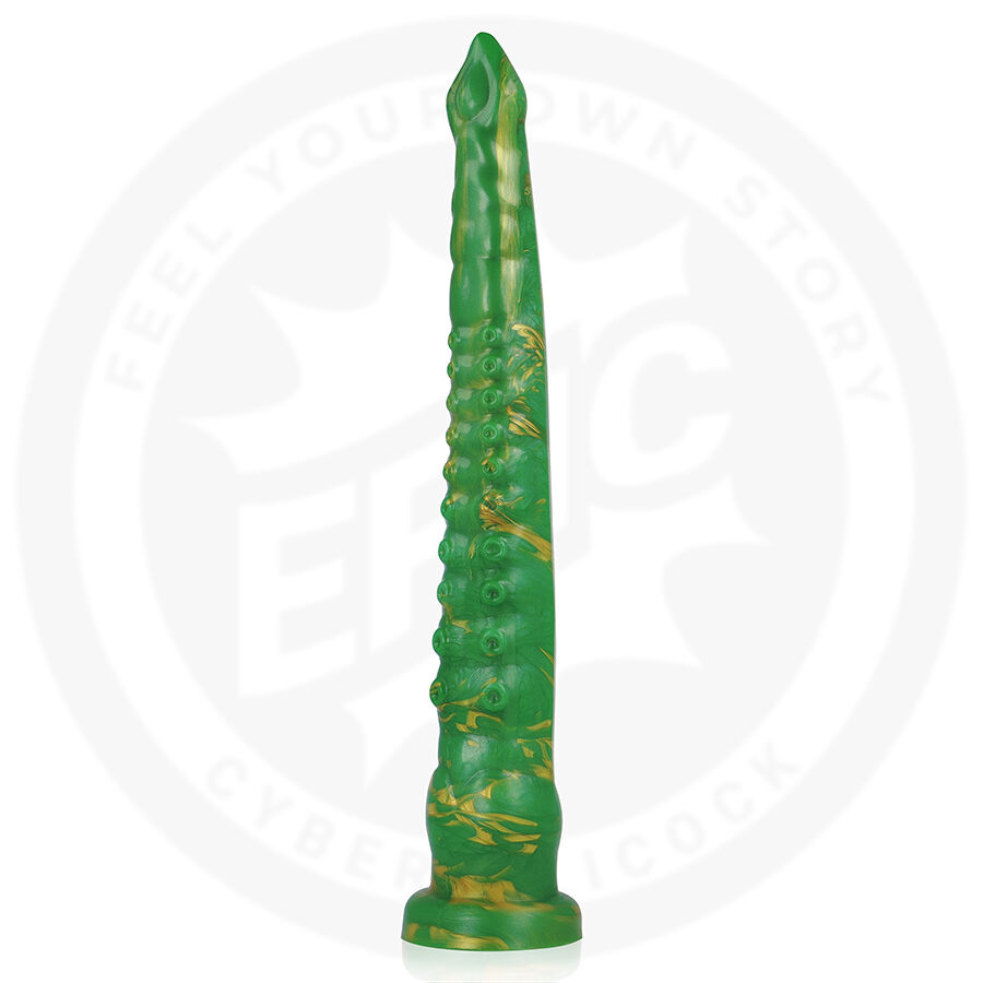 Dildo EPIC Hylos Green Flash, zelené