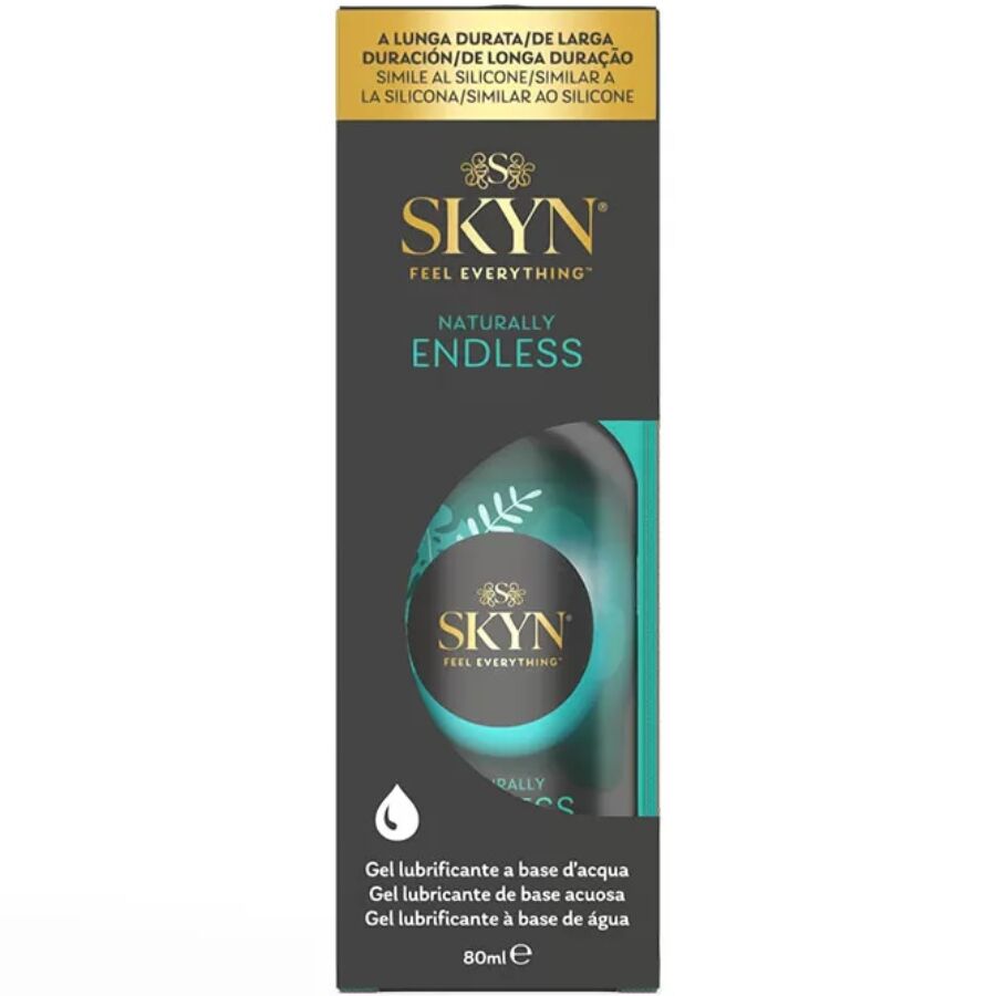 SKYN Naturally Endless lubrikační gel na vodní bázi, 80 ml