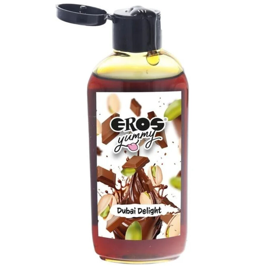 EROS Yummy Dubai Delight lubrikační gel s příchutí pistácií a čokolády, 100 ml