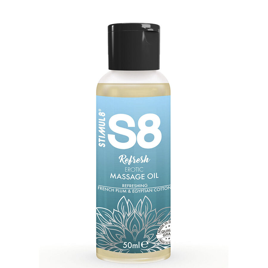 Masážní olej STIMUL8 S8 Refresh 50 ml