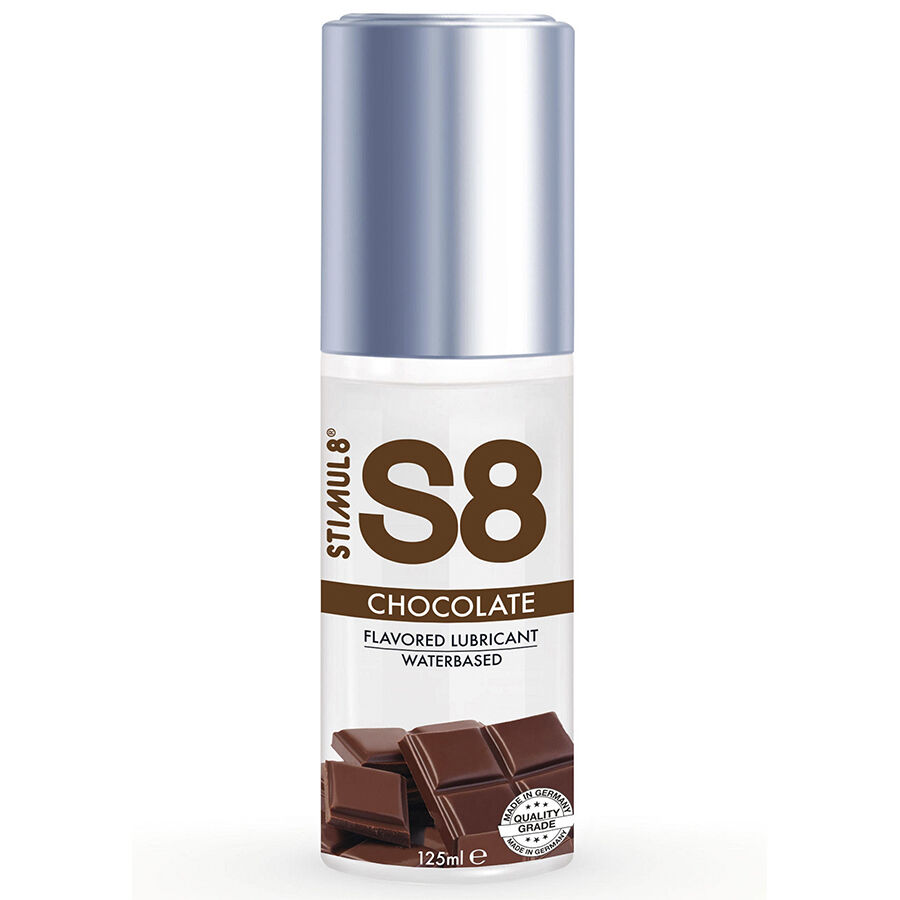 Lubrikační gel STIMUL8 S8 s čokoládovou příchutí, 125 ml