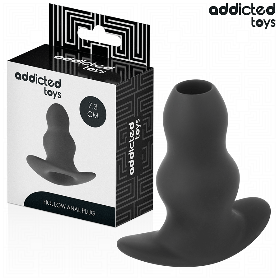 ADDICTED TOYS dutý silikonový anální kolík, velikost S