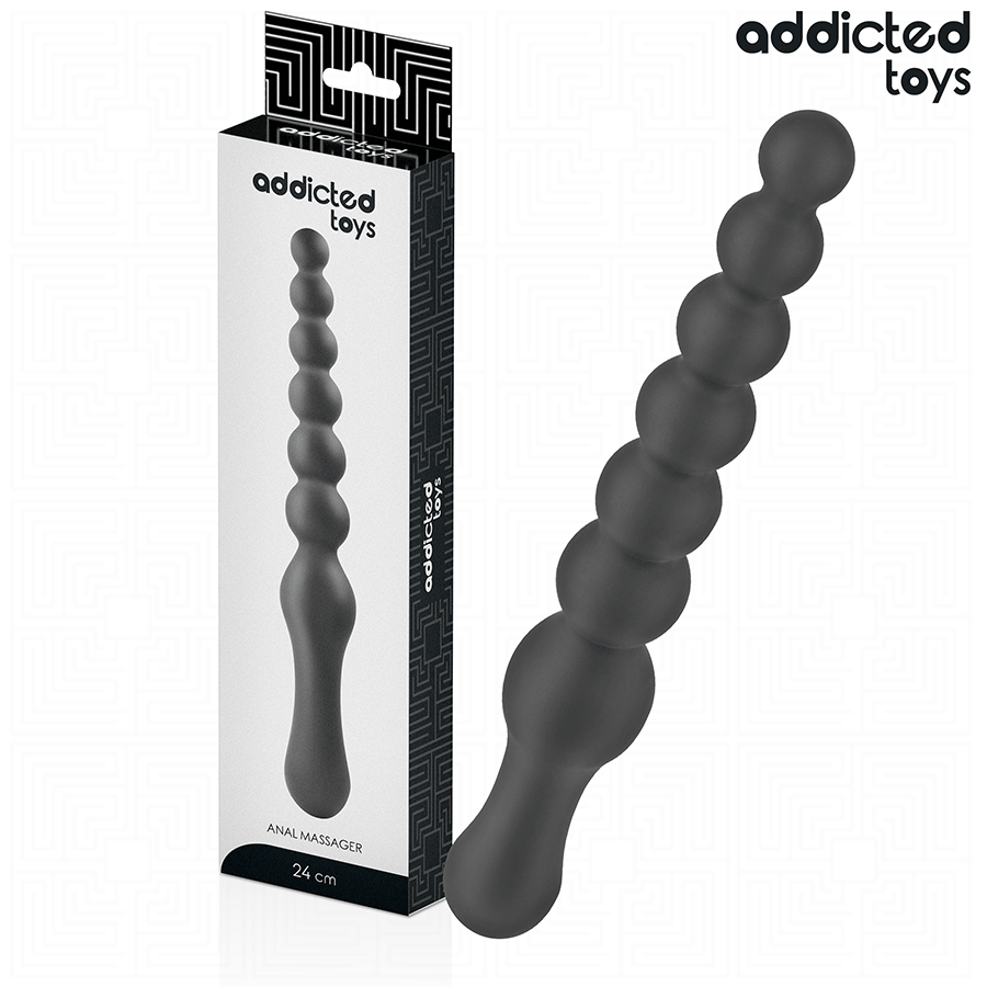 ADDICTED TOYS silikonový anální kolík, 24 cm