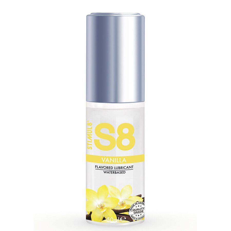 Lubrikační gel STIMUL8 S8 s vanilkovou příchutí, 50 ml