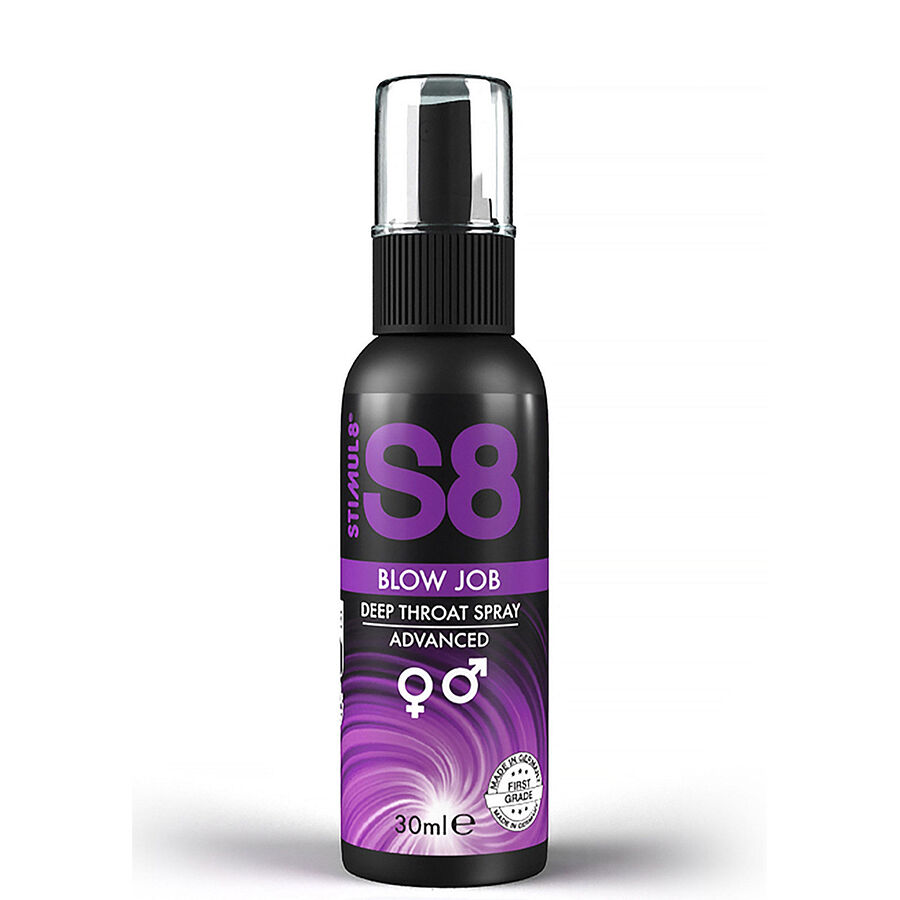 STIMUL8 S8 sprej Deep Throat s mátovou příchutí, 30 ml