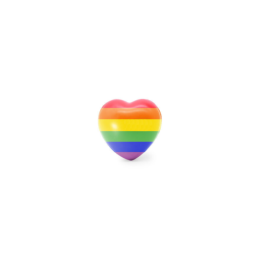 Antistresové srdíčko PRIDE s duhovým designem