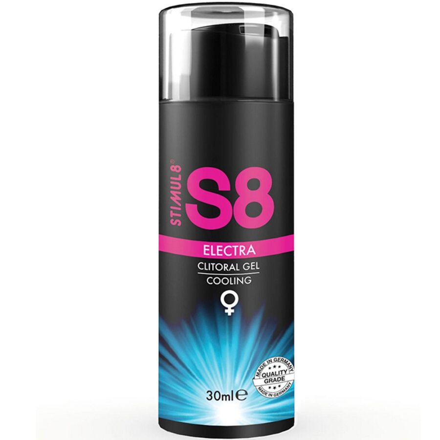 Chladivý gel na klitoris STIMUL8 S8 Electra, 30 ml