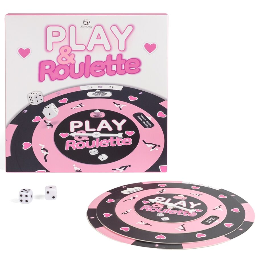 SECRETPLAY Play & Roulette erotická hra s kostkami