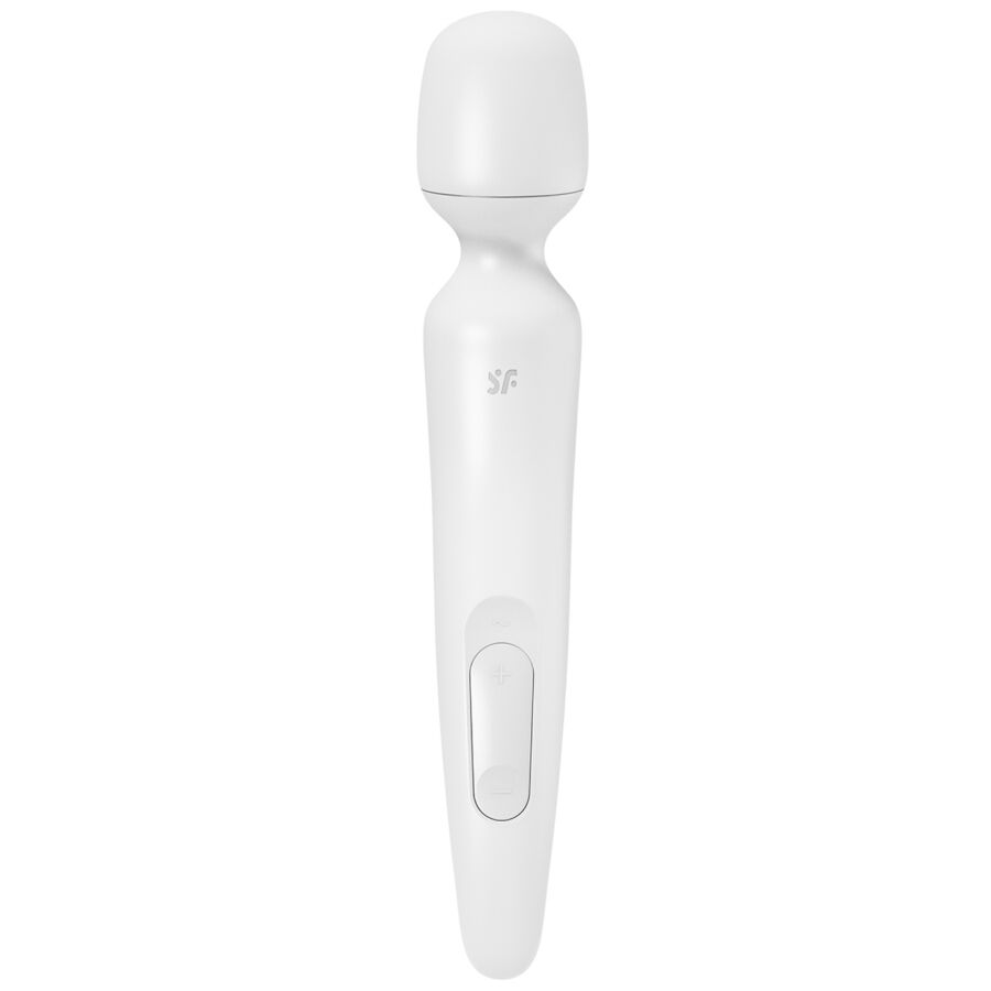 Satisfyer Wand Erland, masážní vibrátor, bílý