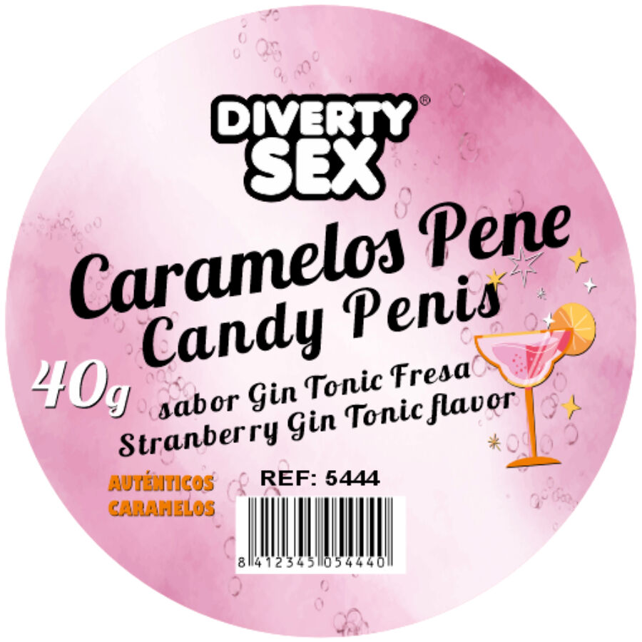 DIABLO PICANTE bonbony s příchutí Gin Tonic, vtipný erotický dárek