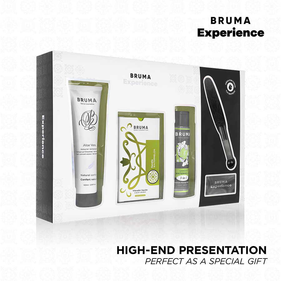 BRUMA Sweet Temptation masážní dárková sada s motivem vodního melounu