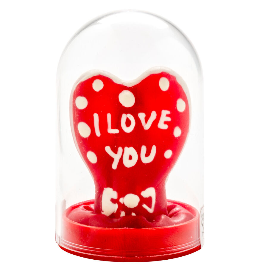 Condomerie s motivem srdce I Love You Model 1, vtipný erotický dárek
