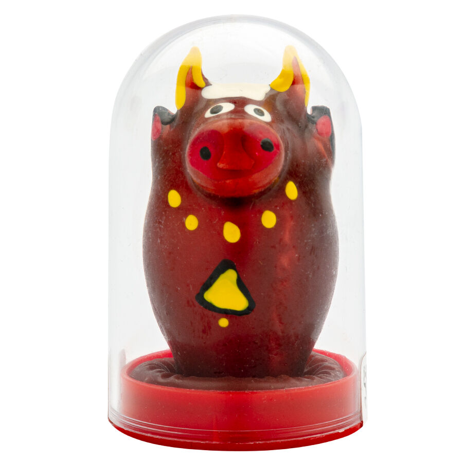 CONDOMERIE Bull Model 1, ručně malovaný dekorativní kondom jako erotický dárek