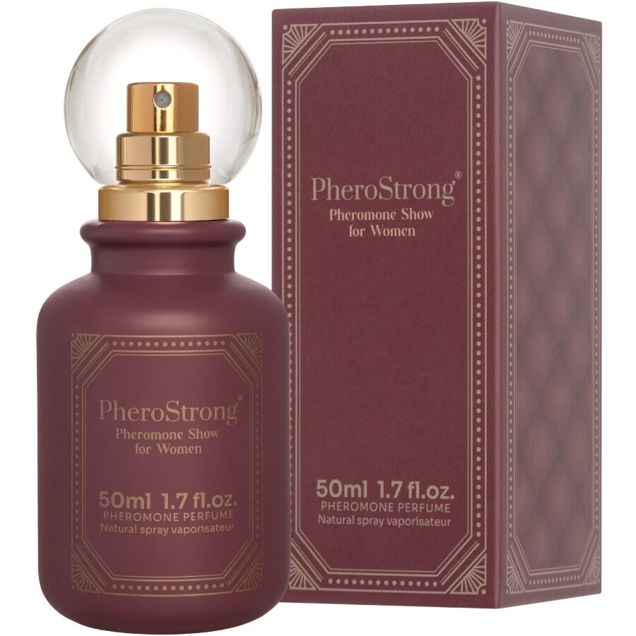PheroStrong Show parfém s feromony pro ženy, 50 ml